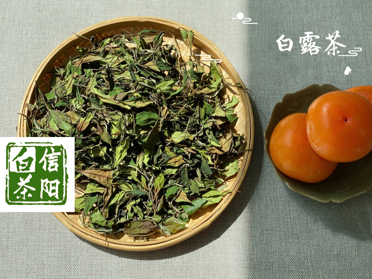 浉牌®信阳白茶2024新茶 白茶200g铁罐简装