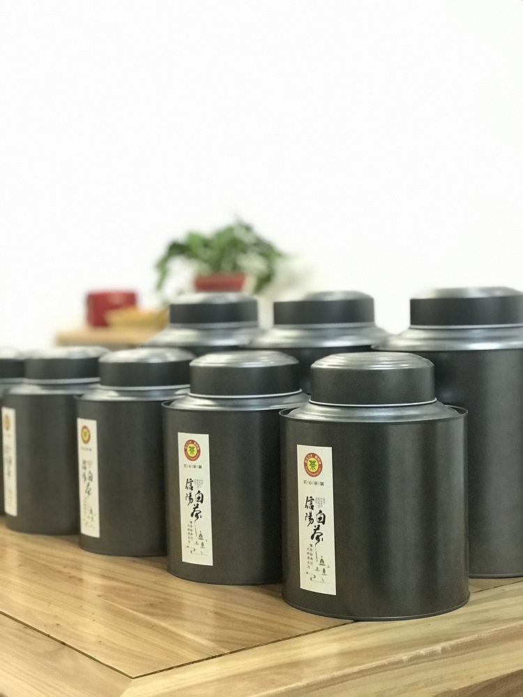 浉牌®信阳白茶2024新茶 白茶200g铁罐简装