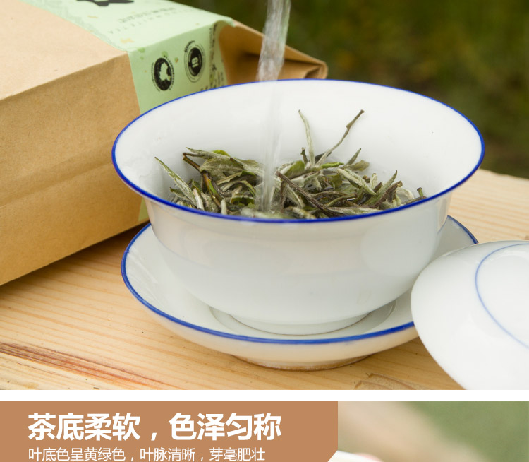 信阳白茶2025明前三级绽琼芽 春茶正宗浉河港核心产地白茶批发