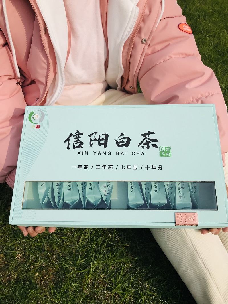 浉牌 2022年信阳白茶·高级润灵芽茶 送礼礼盒茶叶12小泡袋