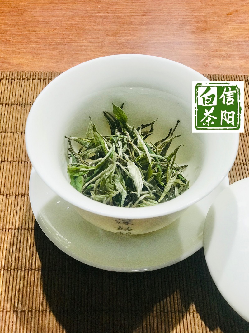 浉牌 信阳白茶 2022年浉河港高山灵芽王125克/袋 简素牛皮纸袋装白茶